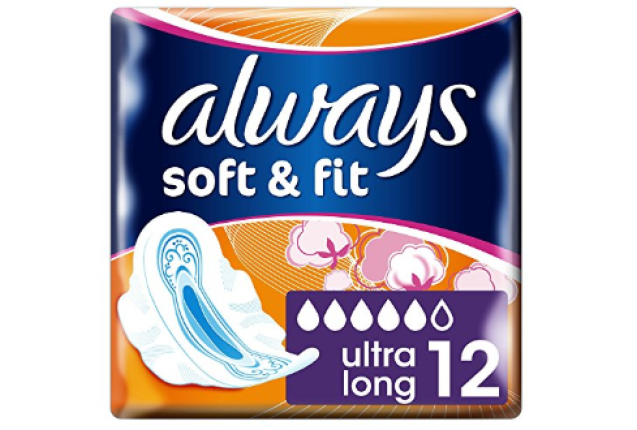 Always Simply Fit Long Plus 12 Pack x 8