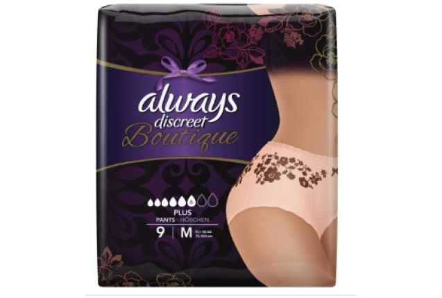 Always Discreet Boutique Pants Plus Medium 9'S x 2