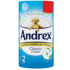 Andrex Complete Clean Toilet T