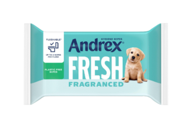 Andrex Moist Hygiene Wipes Fresh 30 x 14