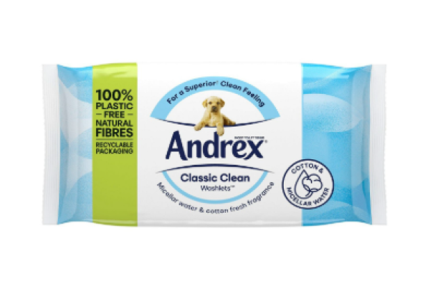 Andrex Moist Toilet Tissues Classic Clean Washlets 36 x 12