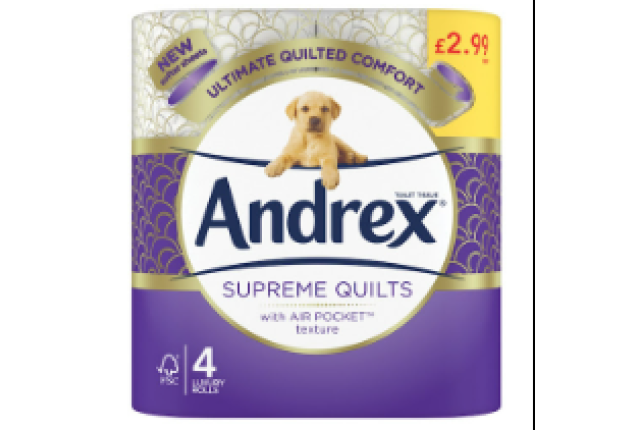 Andrex Supreme Quilts (4R) 2.99 x 6