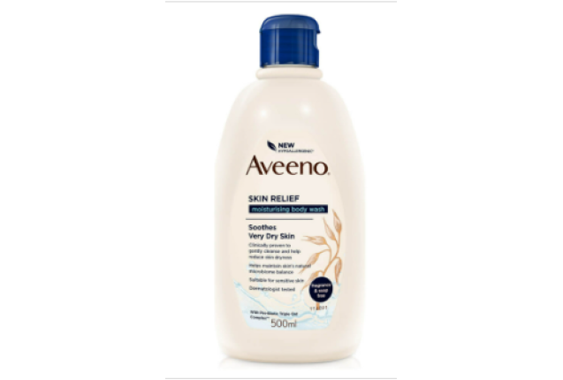 Aveeno Skin Relief Body Lotion Moisturising 500Ml x 4