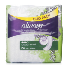Always Discreet Normal Pads 24