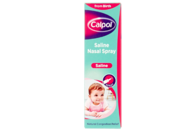 Calpol Soothe & Care Saline Nasal Spray 15Ml x 10