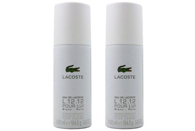 Lacoste Eau de Lacoste L.12.12 Blanc Pure Deo Spray 150ml x 48