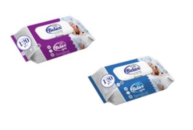 BELUX BABY 120' WET WIPES x 12
