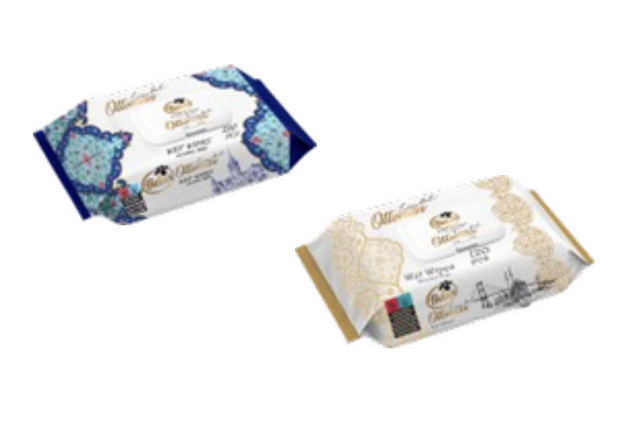 BELUX 120' OTTOMON WET WIPES x 12