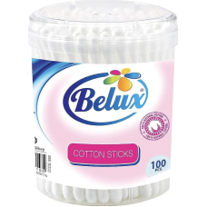 BELUX 100' COTTON BUDS x 144