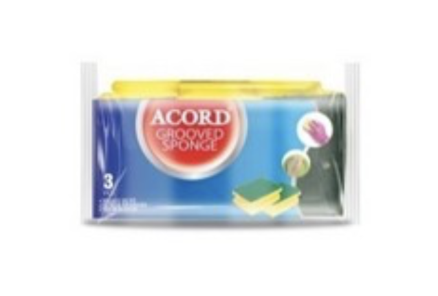 ACORD 3' GROOVED SPONGE x 288