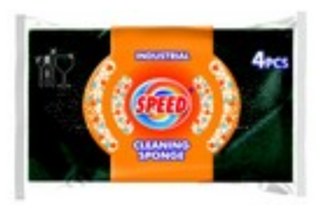 SPEED 4' IND FLAT SPONGE x 15