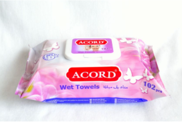 ACORD 102' WET WIPES x 24