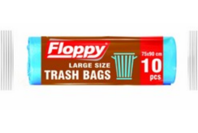 FLOPPY 10' TRASH BAGS 75*90 x 50