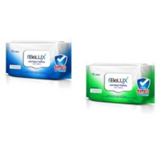 BELUX 72' ANTIBACTERIAL WET WIPES x 12