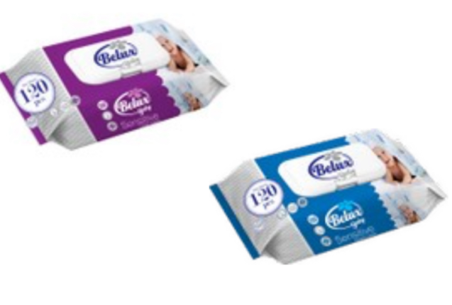 BELUX BABY 120' WET WIPES x 12