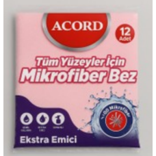 ACORD 12' MICROFIBER CLEANING CLOTH 40x4