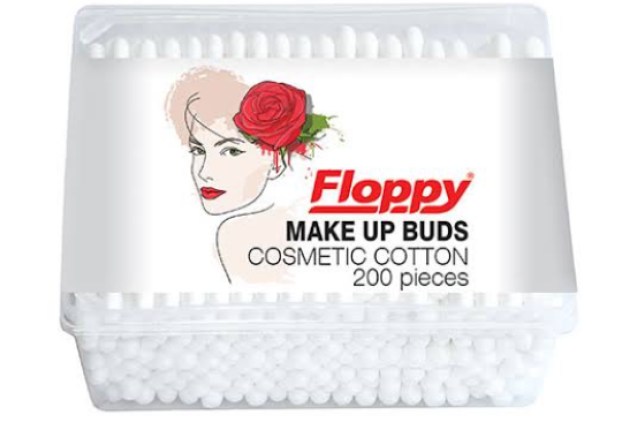 FLOPPY 200' COTTON BUDS SQUARE x 144