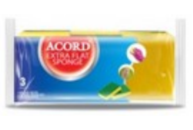 ACORD 3' EXTRA FLAT SPONGE x 240