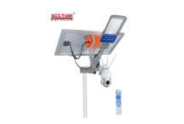 Solar Camera With Monitor Street Light