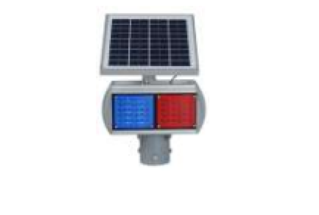 12W Solar LED Double-Sided Warning Light