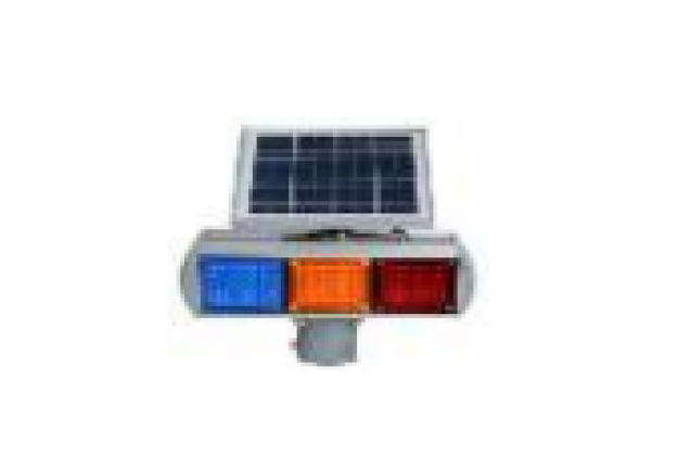 18W Solar LED Double-Sided Warning Light