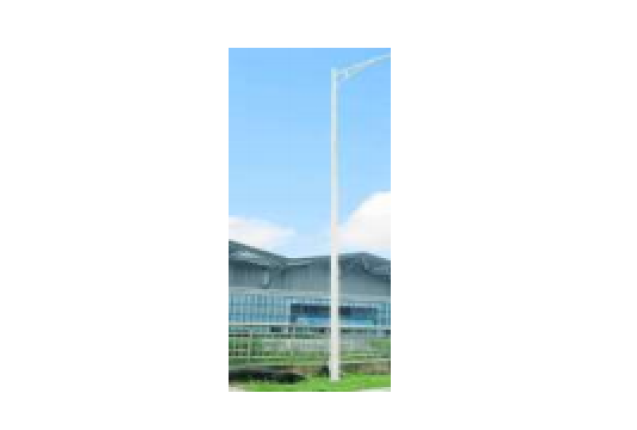 7m Lamp Pole ( with Underground Fixture and One Arm ）