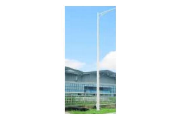 8m Lamp Pole ( with Underground Fixture and One Arm ）