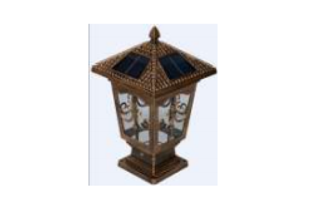 3W Solar LED Pillar Light