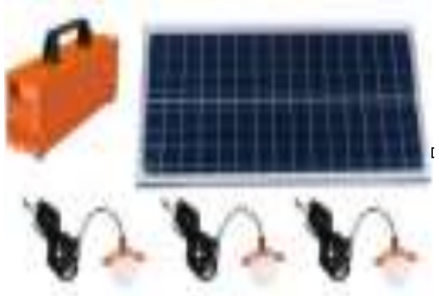 50W Solar power system