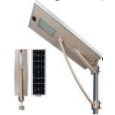 60W Solar LED Street Light （with Macro-w