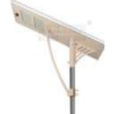 80W All-In-One Solar LED Street Light