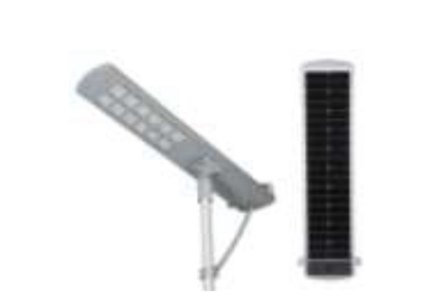 120W Solar LED Street Light ( with Automatic Panel Sweeper)
