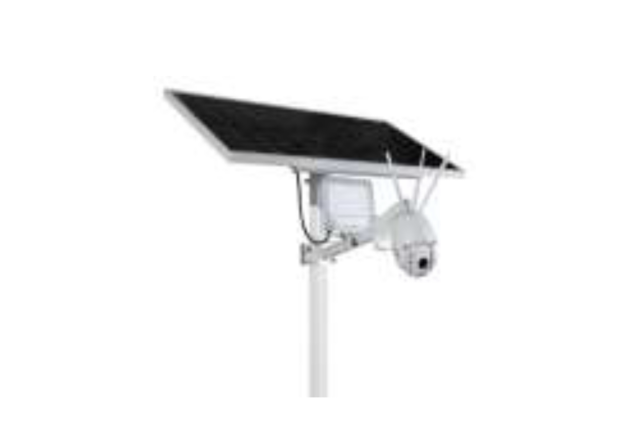 Solar Camera With Monitor 80W Flood Light