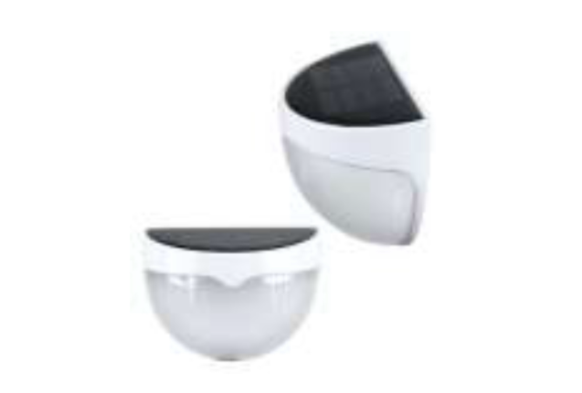 Solar Light Control Semicircular Wall Light