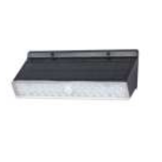 9W Solar LED Wall Light
