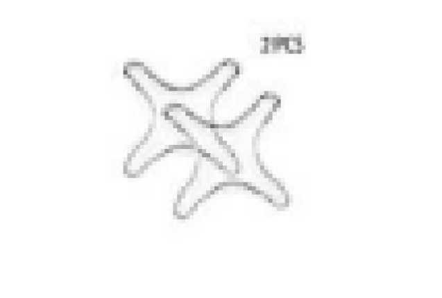 Gas Cooker Adapter Set Luigi Ferrero Prima FR-1267, 2 pcs x 72