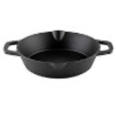 HIGH Frying Pan With 2 Grips Luigi Ferre