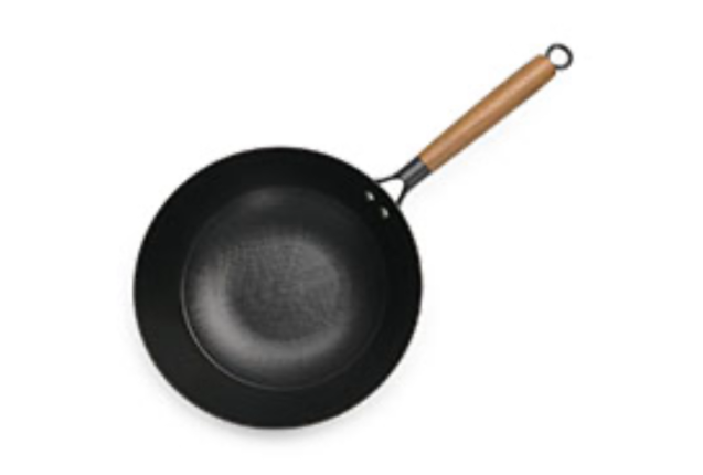 Wok Pan Luigi Ferrero Tika FR-2855WH 28x8cm, Cast Iron x 6
