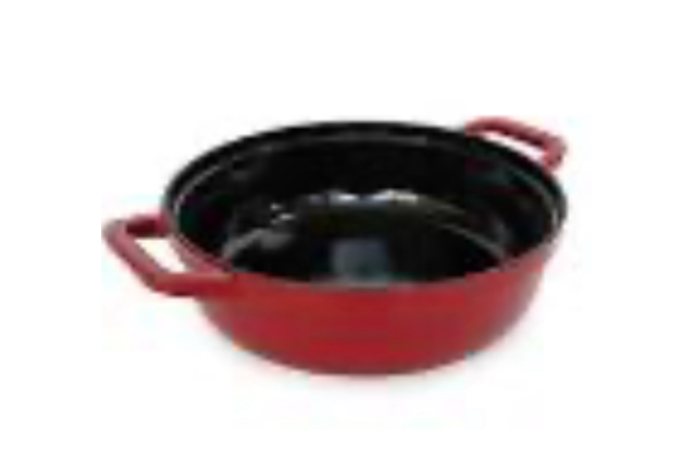 Pan With Two Grips Luigi Ferrero Opera FR-3480 34x26.8x8cm, 3.5L, Enamel Cast-Iron x 4
