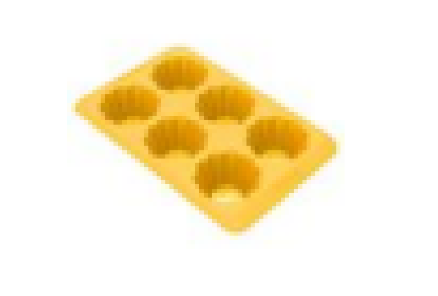 Baking Muffin Mould Luigi Ferrero Prima Vanilla FR-1872P 19x29.5x4 cm, 6 Pieces x 12