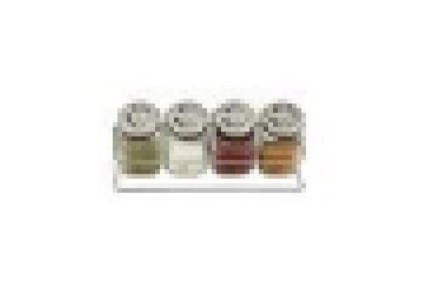 Spice jar set with stand Luigi Ferrero Rome FR-7892R 5 pcs x 12