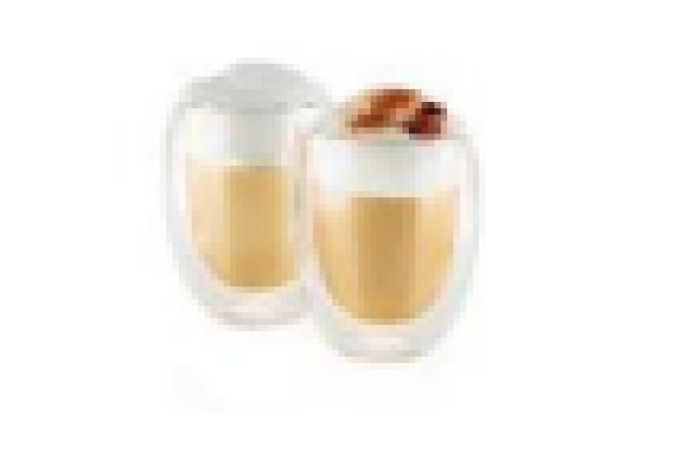 Cappuccino and Latte mug set Luigi Ferrero Coffeina FR-8063 350ml, 2 pcs x 48
