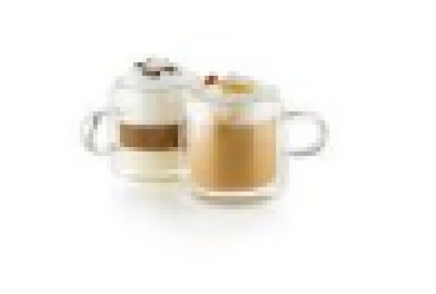 Tea and coffee cup set Luigi Ferrero Coffeina FR-8053 280ml, 2 pcs x 48