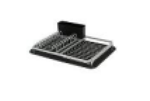 Dish Rack Luigi Ferrero FR-3932A 43x32x12cm, Silver, Anodized Aluminum x 6
