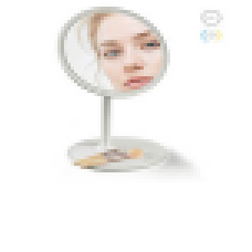 LED make-up mirror Luigi Ferrero FR-801,