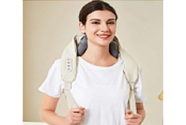Ningbo Wellness Rechargeable Squeezing Neck Massager | Brush Motor (C-369B)