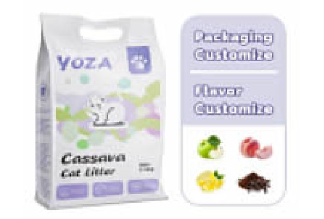 8:2 Tofu Cassava Mixed Cat Litter - Grade A (1 Ton)