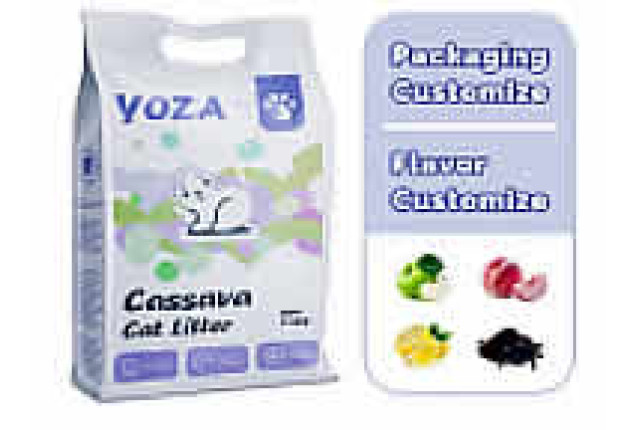 8:2 Tofu Cassava Mixed Cat Litter - Grade C (1 Ton)