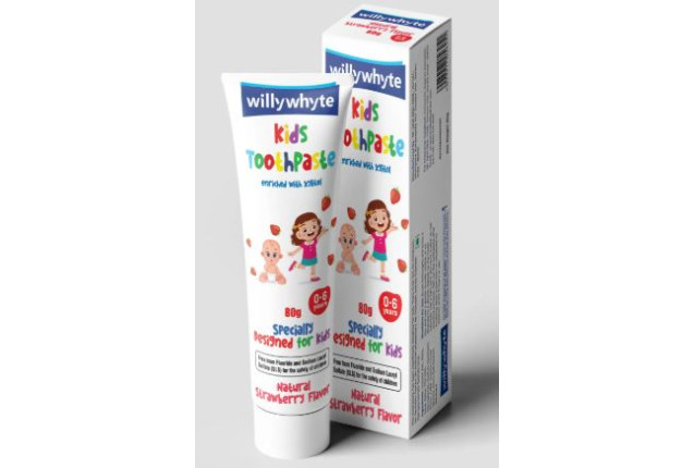 WillyWhyte Kids Toothpaste 0-6 (80 g) x 72