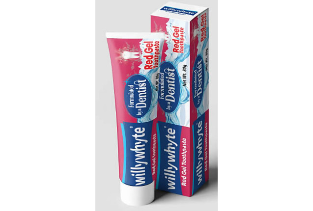 WillyWhyte Red Gel Toothpaste (80 g) x 144
